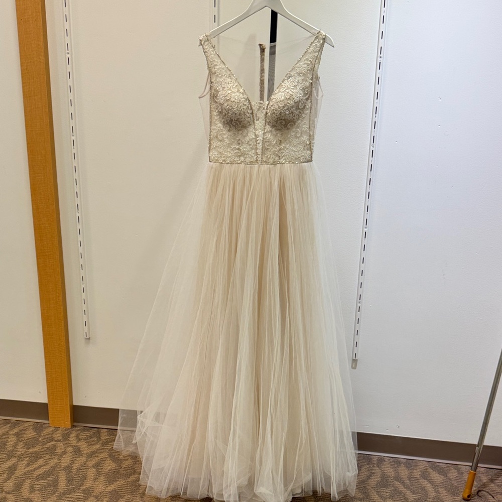 Marriage Bridal’s Paige | Size 8 | Tulle Wedding Dress